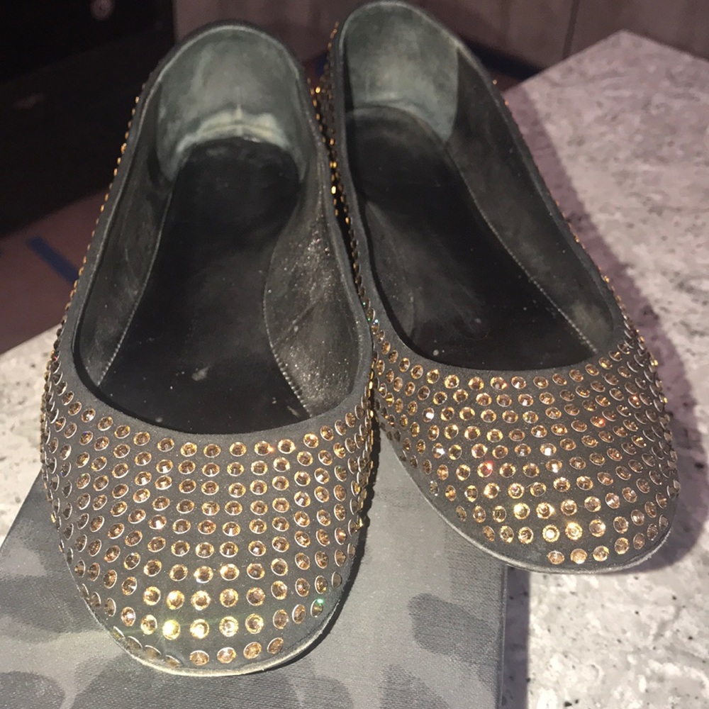 Giuseppe Zanotti Design crystal embellished flats - Picture 2 of 8
